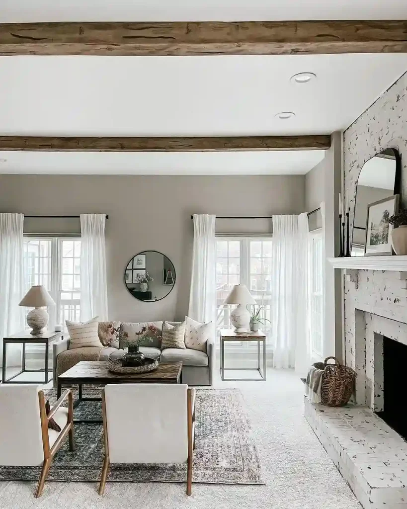 15 Faux Wood Beams Ceiling with Lighting
