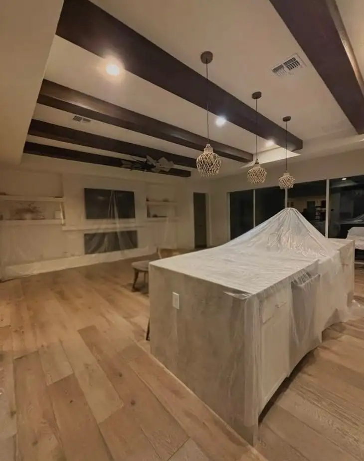 2 Faux Wood ceiling