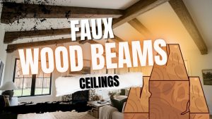 Faux Wood Beams for Ceilings