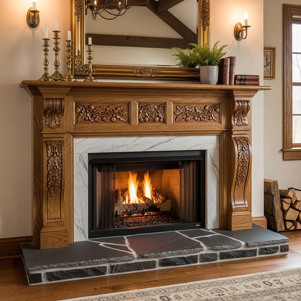 11 Fireplace Hearth Surround and Mantel Design