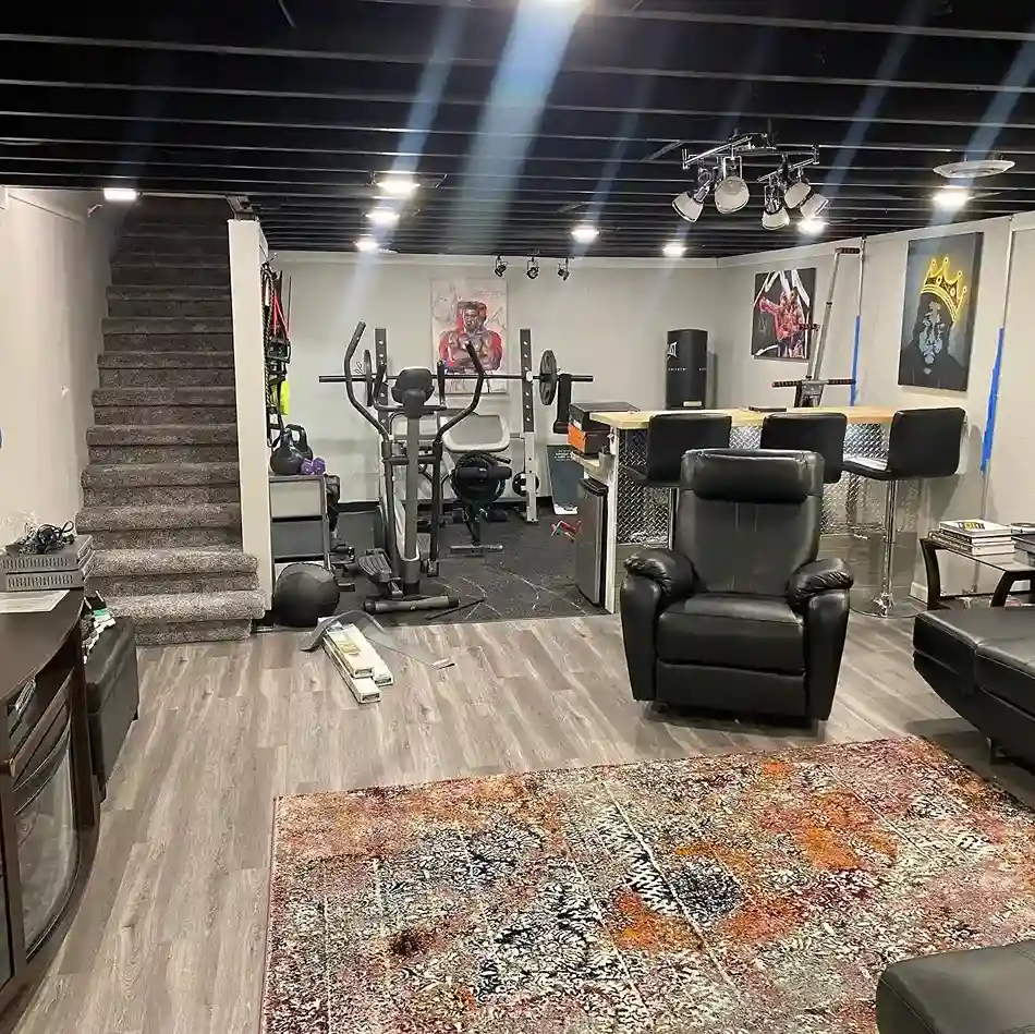 11 Lighting an Exposed Basement Ceiling