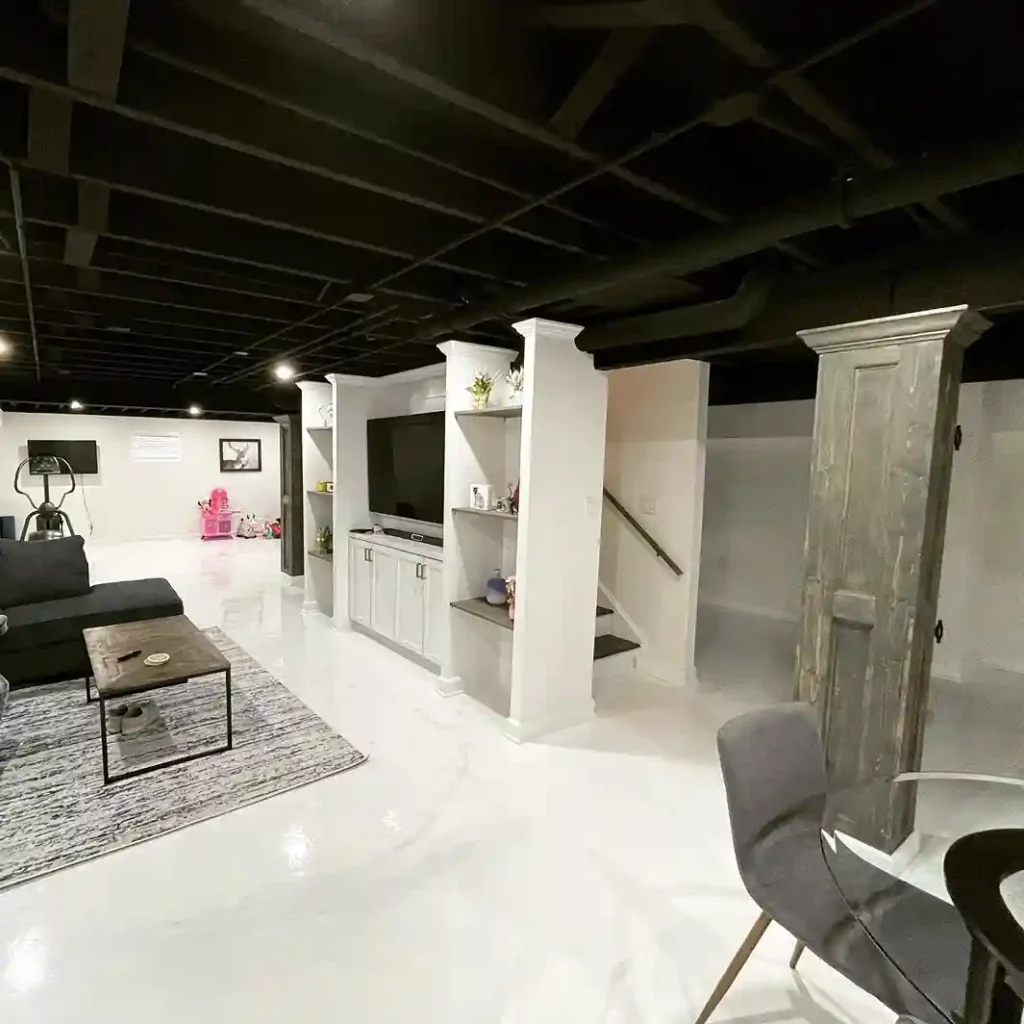 13 Managing Pipes and Plumbing in the Exposed Ceiling