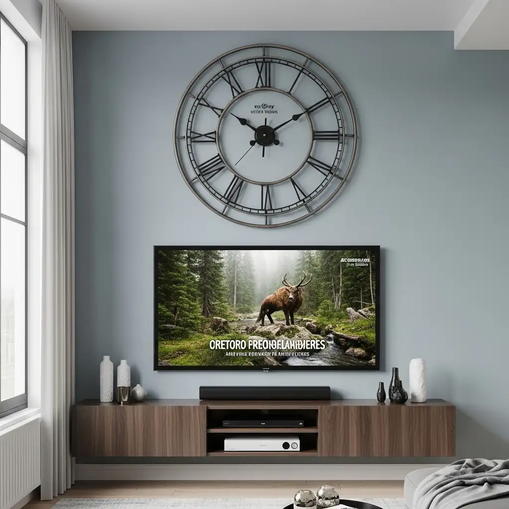 14 Add a Clock as a Functional Decorative Element