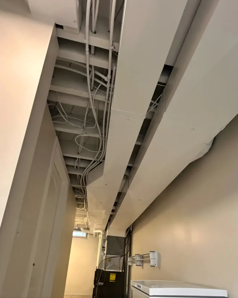 14 Organizing Electrical Wiring for a Clean Exposed Ceiling
