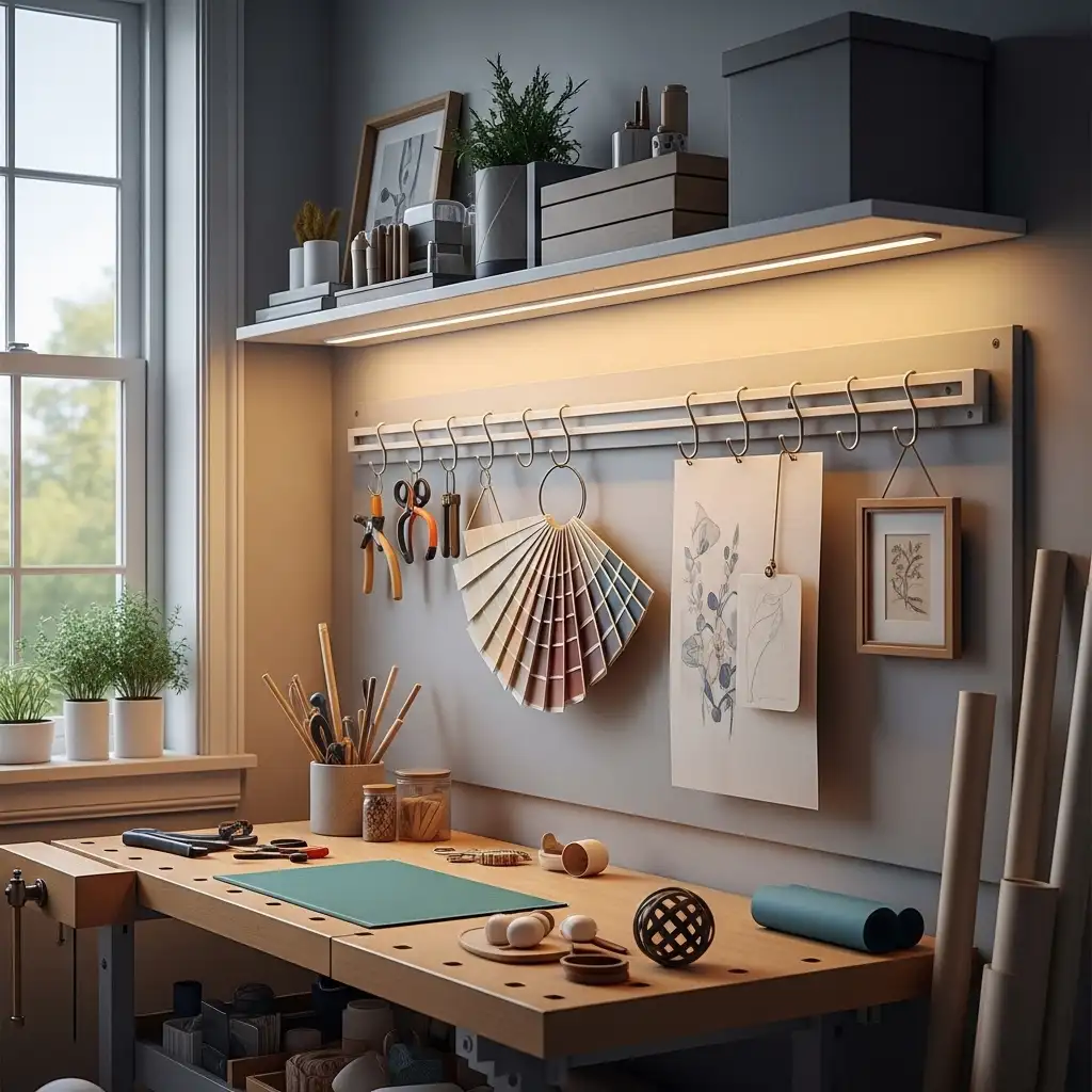 20 Create a Beautiful Inspiration Board Storage System