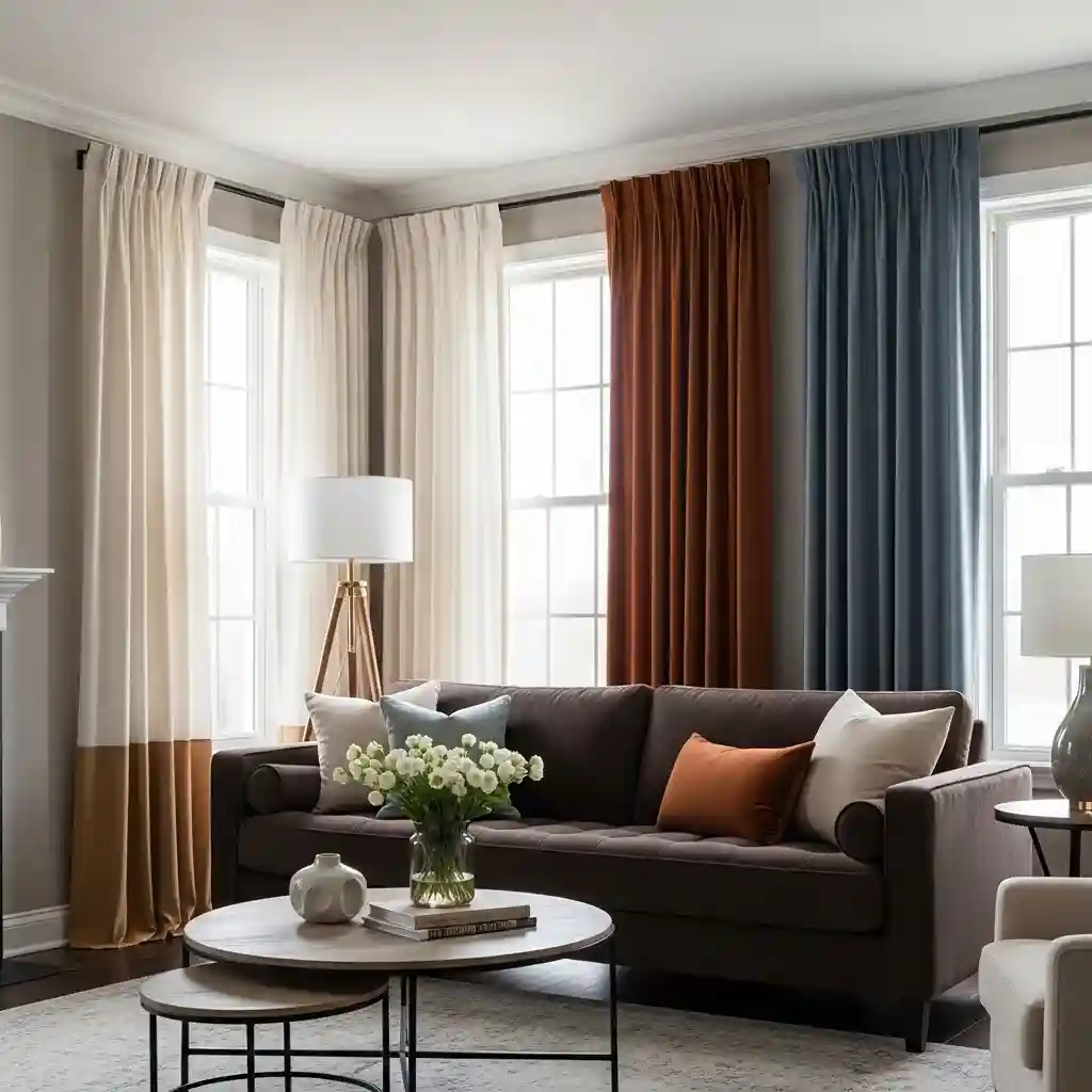 23 Use Curtains to Frame and Warm the Space