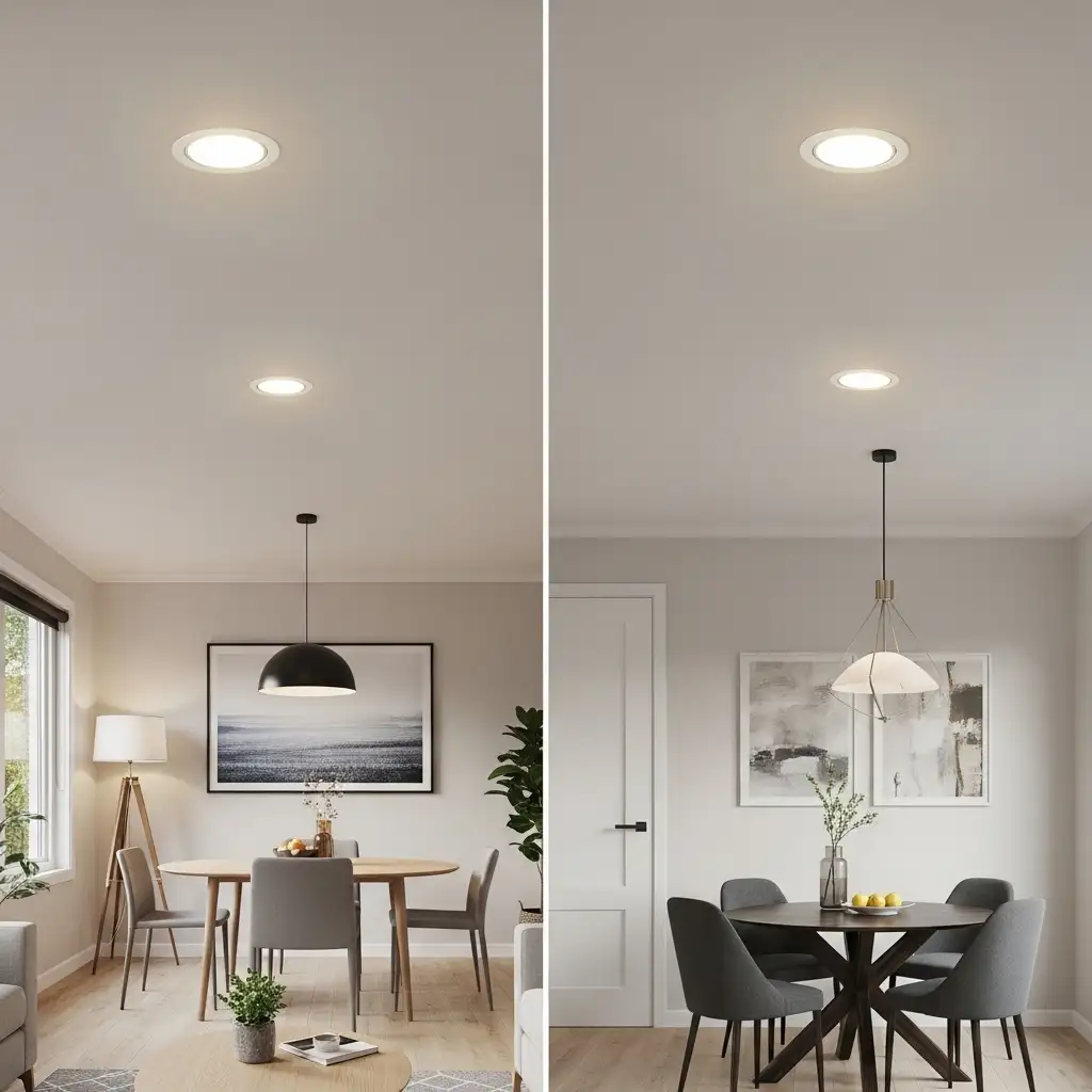 23. Install Recessed Lighting for a Clean Ceiling