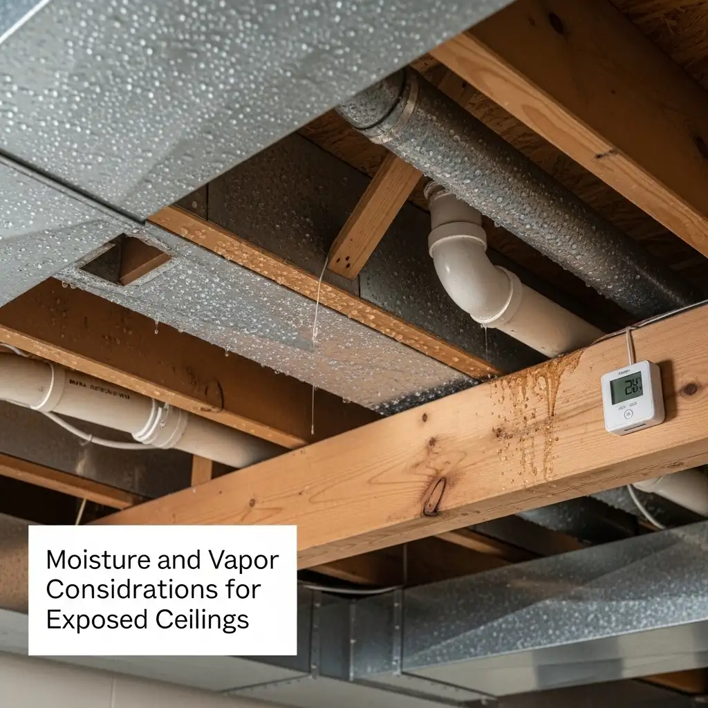 24 Moisture and Vapor Considerations for Exposed Ceilings