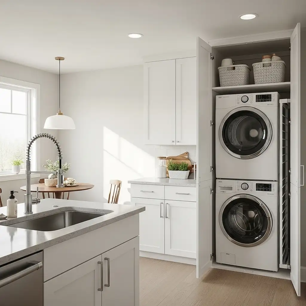 28 IKEA Kitchen and Laundry Room Combination
