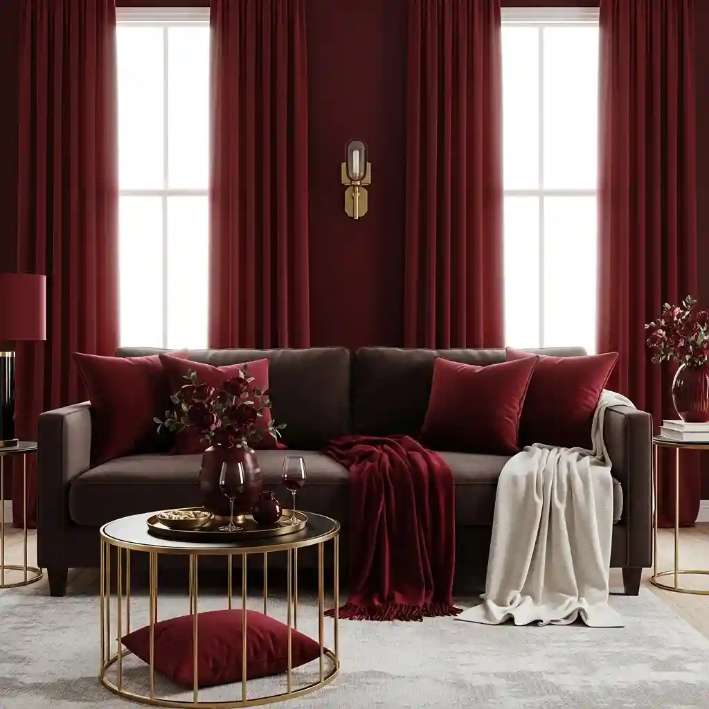 29 Burgundy and Wine Red Accents