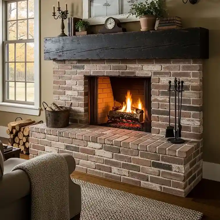 7 Brick Hearth