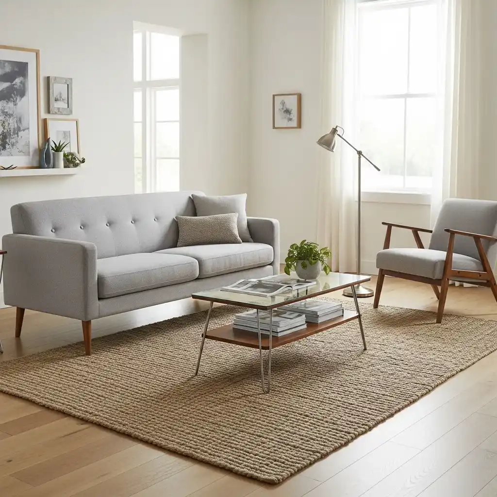 7 Choose Furniture with Exposed Legs