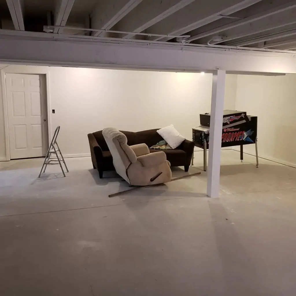 8 Painting an Exposed Basement Ceiling