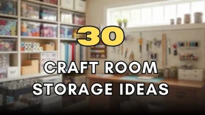 Craft Room Storage Ideas