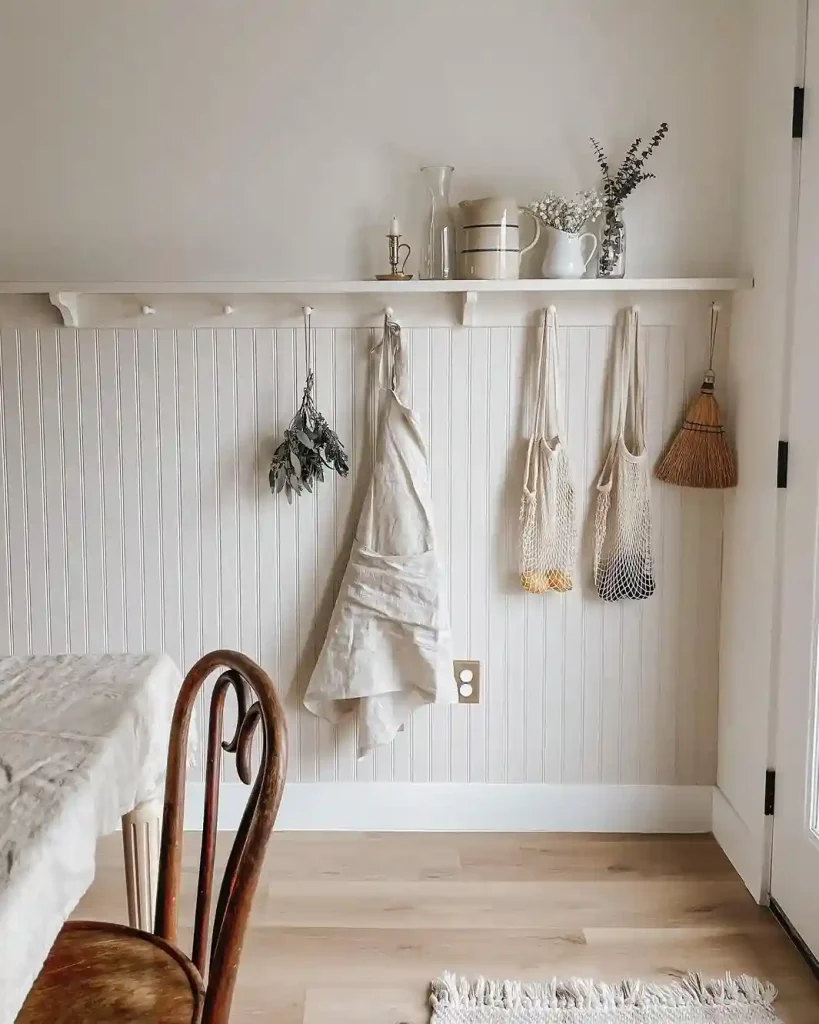 0 Beadboard Accent Wall