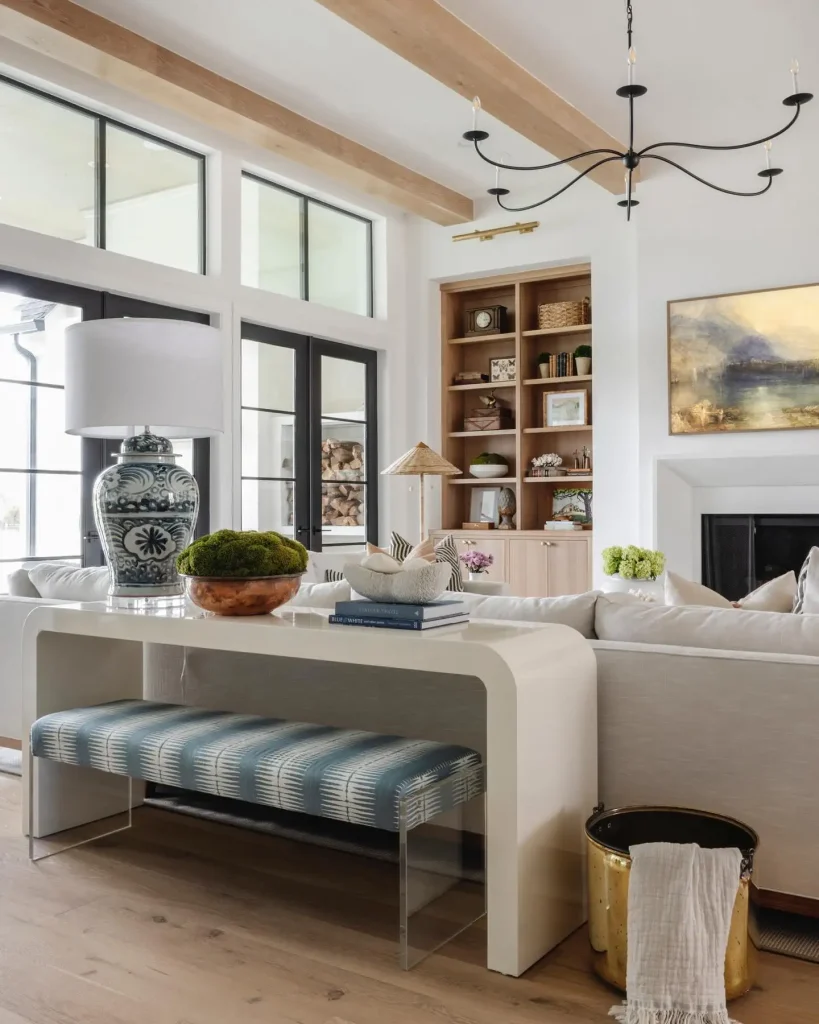 0 Console Table Behind Couch