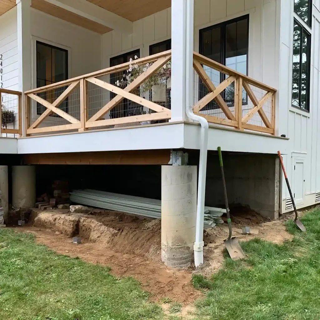 0 Deck skirting