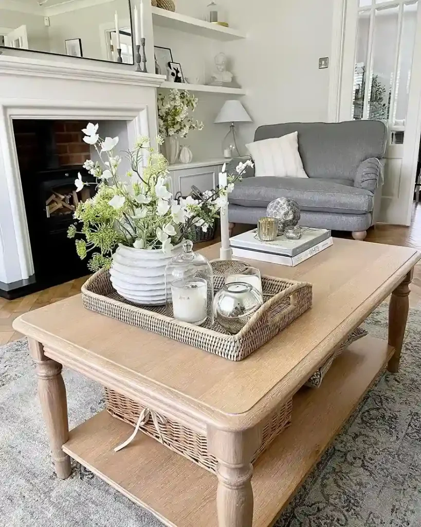 0 coffee table decor