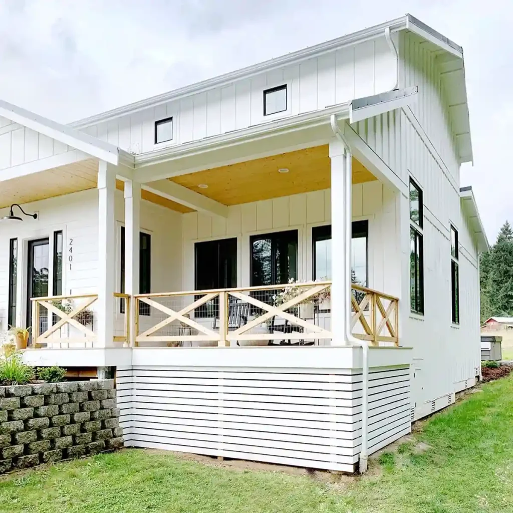 01 Deck skirting idea