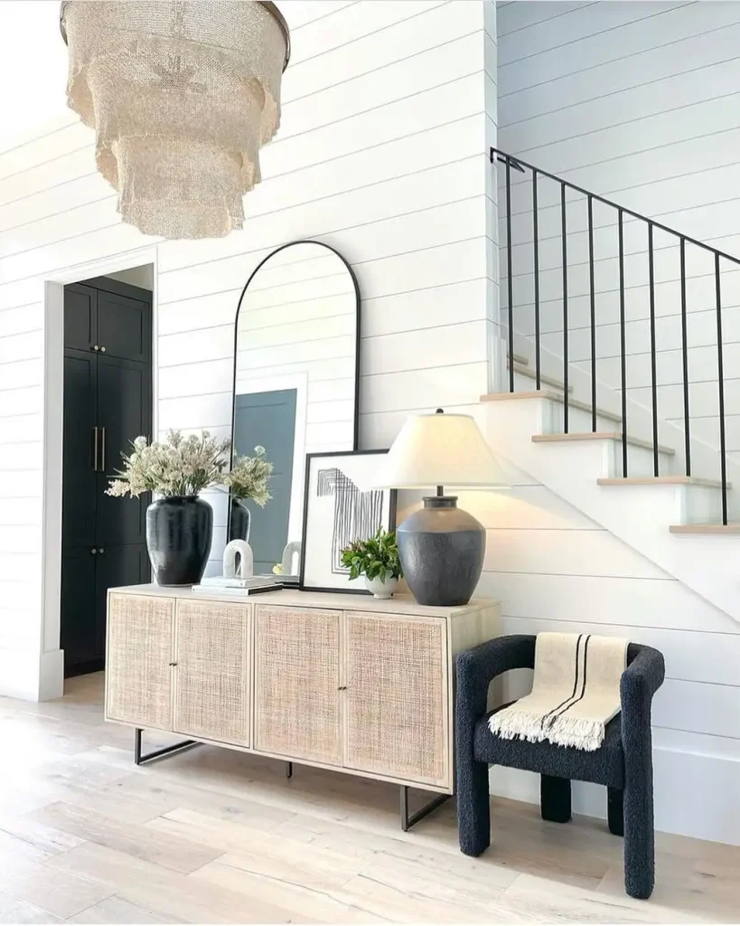 1. Classic Shiplap Paneling for a Farmhouse Feel