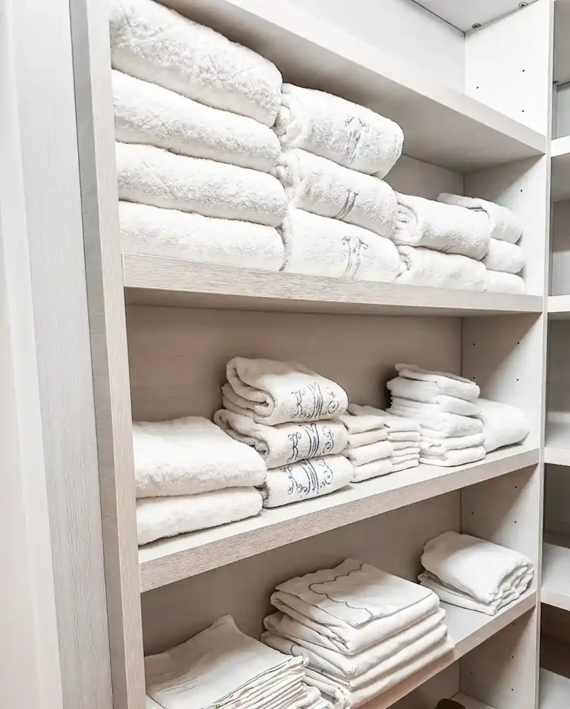 13. Fold Towels in a Hotel Style for a Luxurious Look