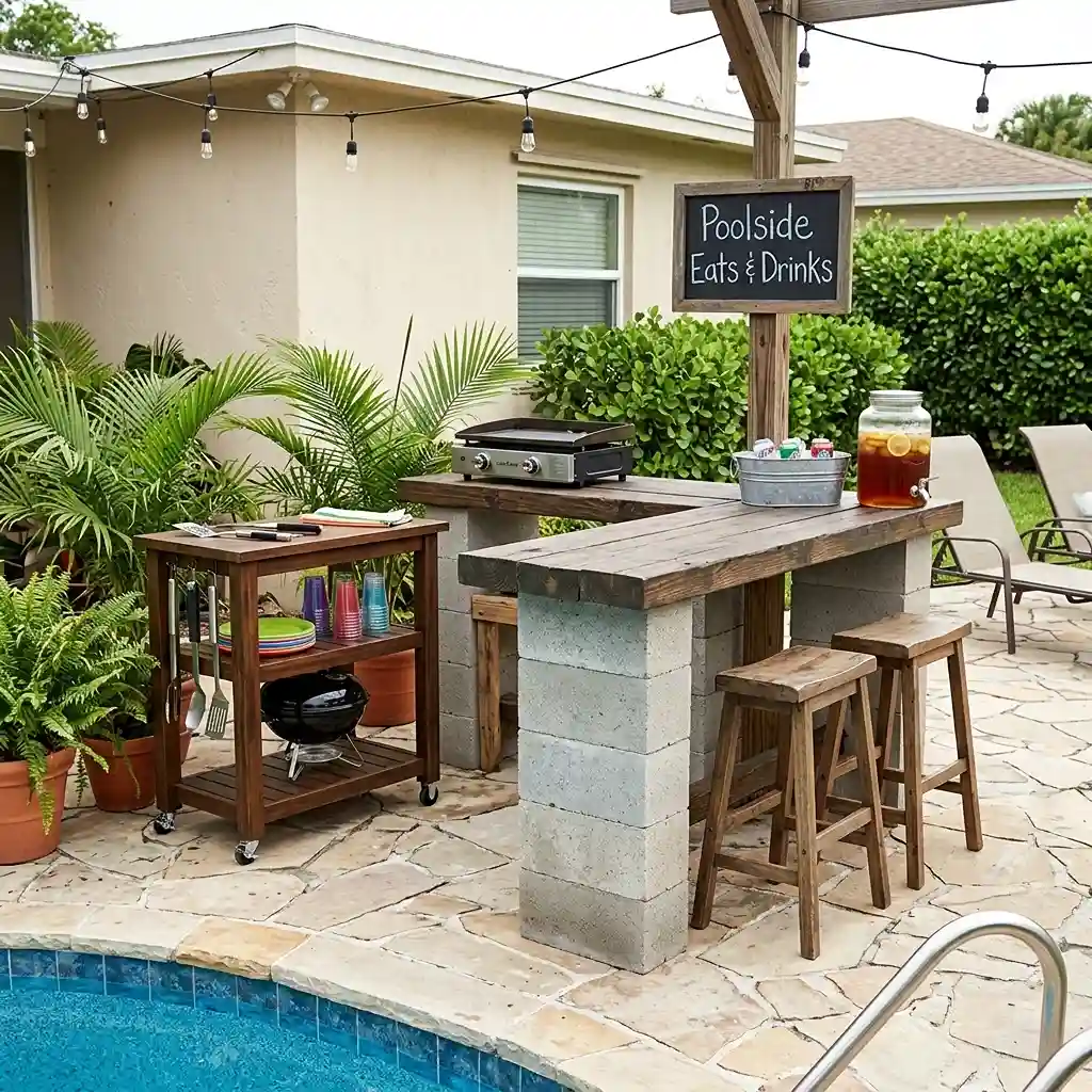 14. Create a Budget Outdoor Kitchen