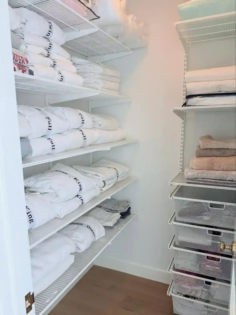 15. Add Wire Shelf Dividers to Prevent Stack Collapse