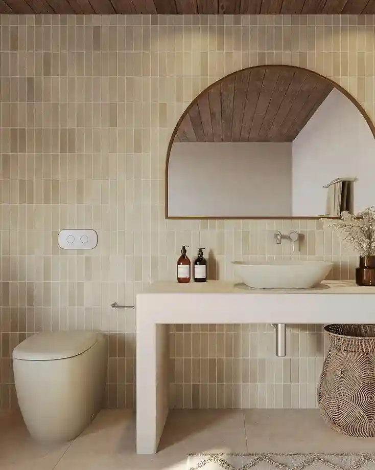 15. Create a Coastal Bathroom Counter Display