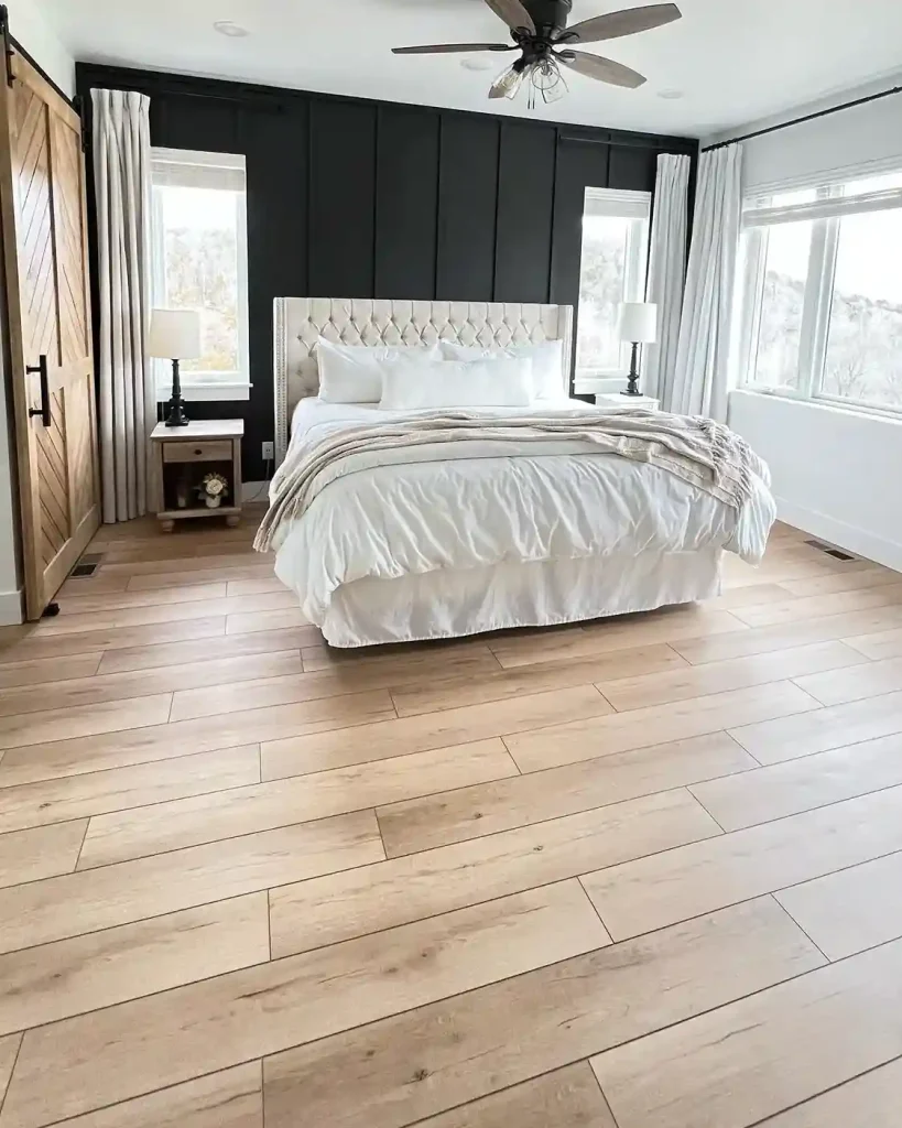 17. Beadboard Ceiling in the Bedroom