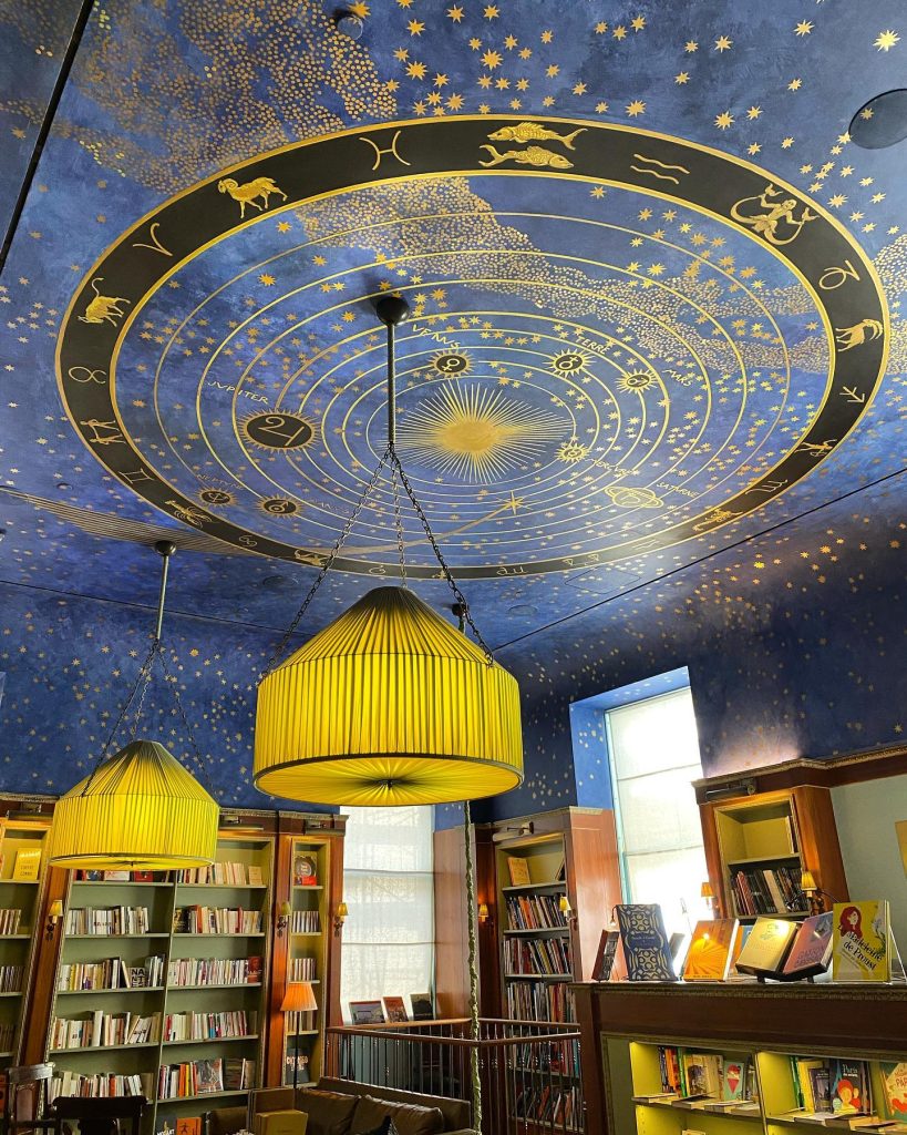 17. Create a Zodiac Wheel Ceiling in a Reading or Meditation Room
