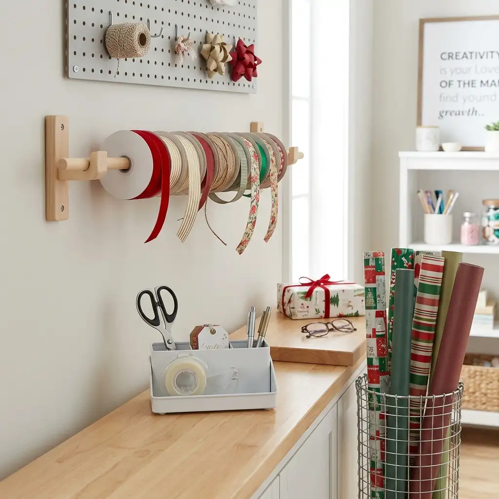 18. Create a Dedicated Wrapping and Ribbon Station