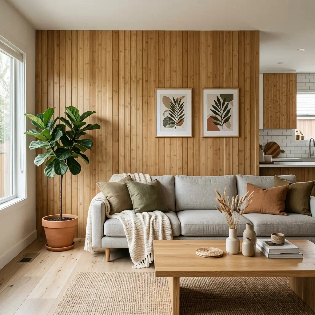 19. Bamboo Panels for an Eco Friendly Option