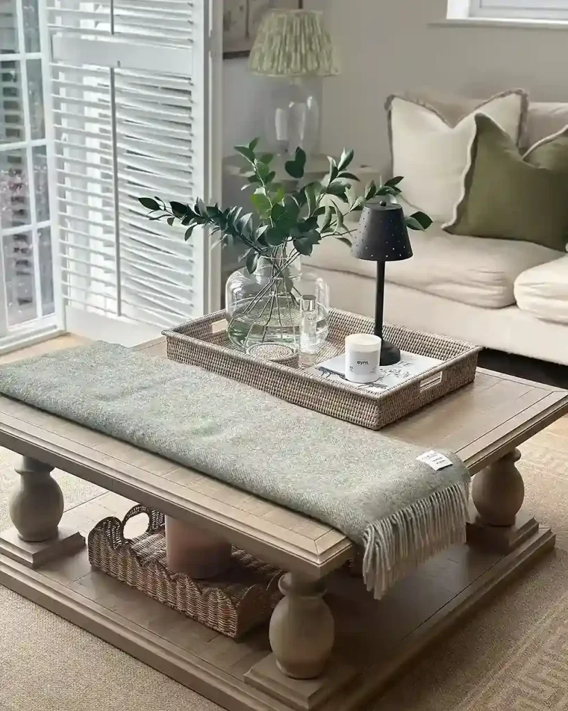 2. Use a Tray as the Foundation of Every Display