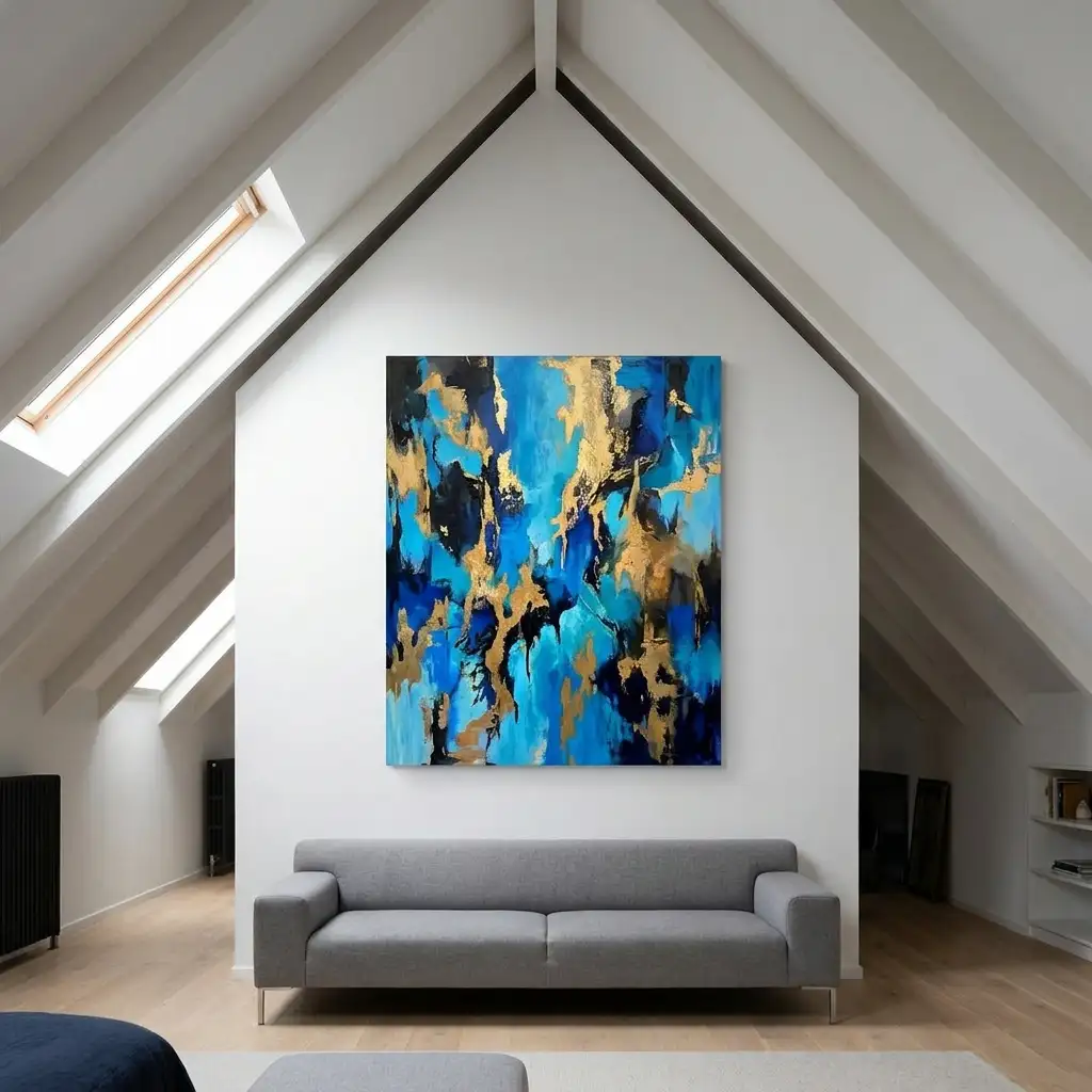 20. Use the Gable Wall for a Statement Feature