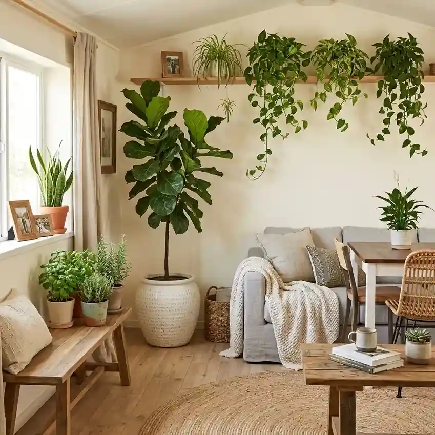 21. Add Greenery and Natural Elements