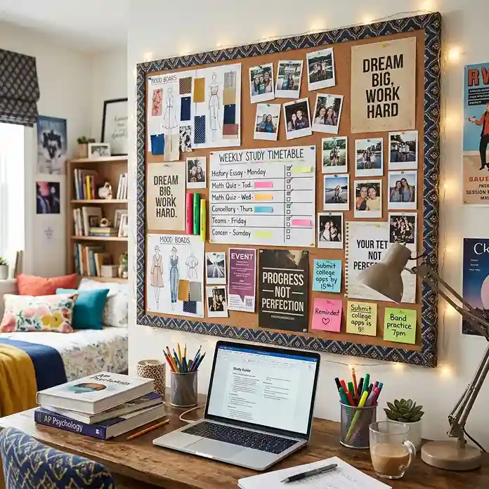 22. Add a Bulletin Board for Inspiration and Planning