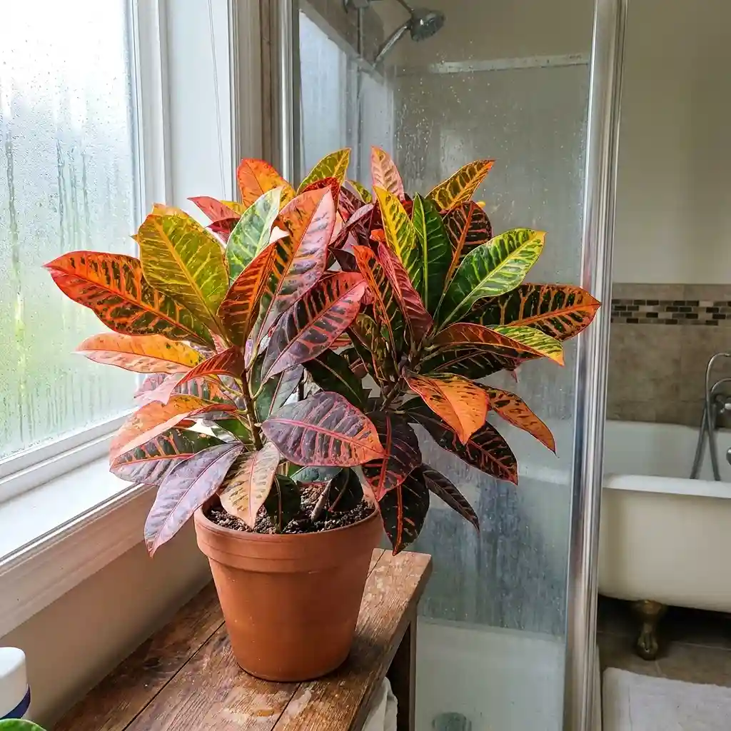 23. Croton Codiaeum variegatum