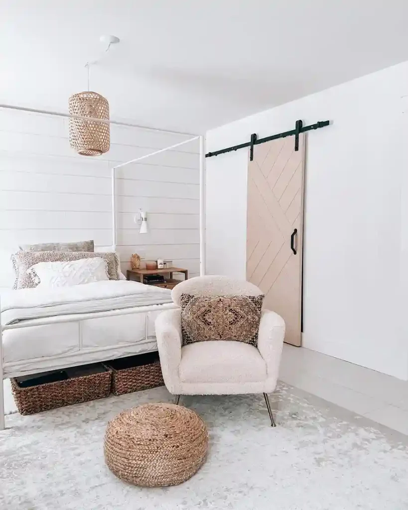 24. Install a Shiplap or Paneled Feature Wal