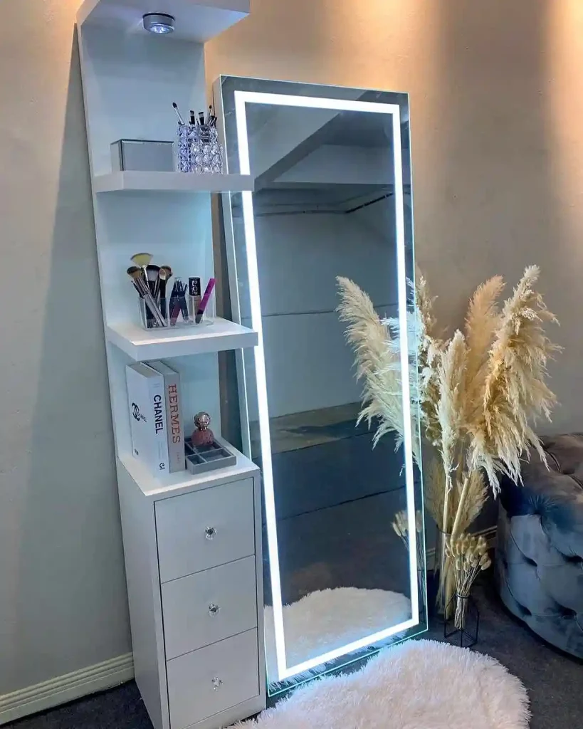 27. Use Mirrors to Make the Room Feel Larger