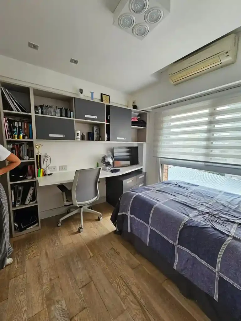 29. Incorporate a Hobby or Craft Storage Wall
