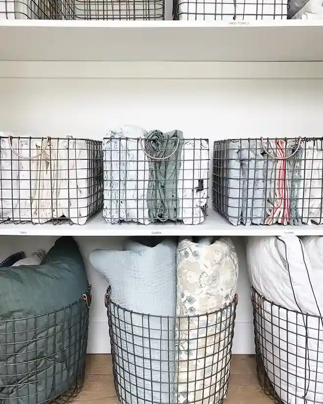 3. Categorize All Linens Before Assigning Shelf Positions