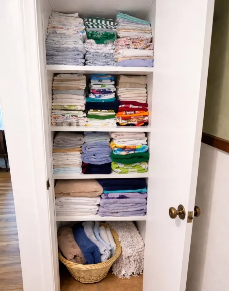 3.1 Categorize All Linens Before Assigning Shelf Positions