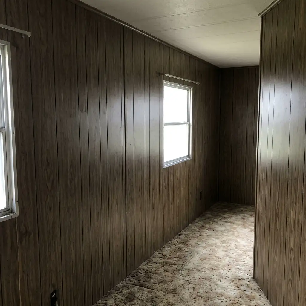 30. Beadboard in a Mobile Home for an Affordable Upgrade