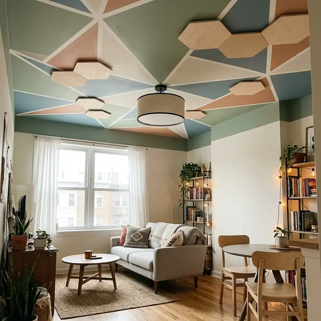 32. Create a Ceiling Feature for a Small Apartment