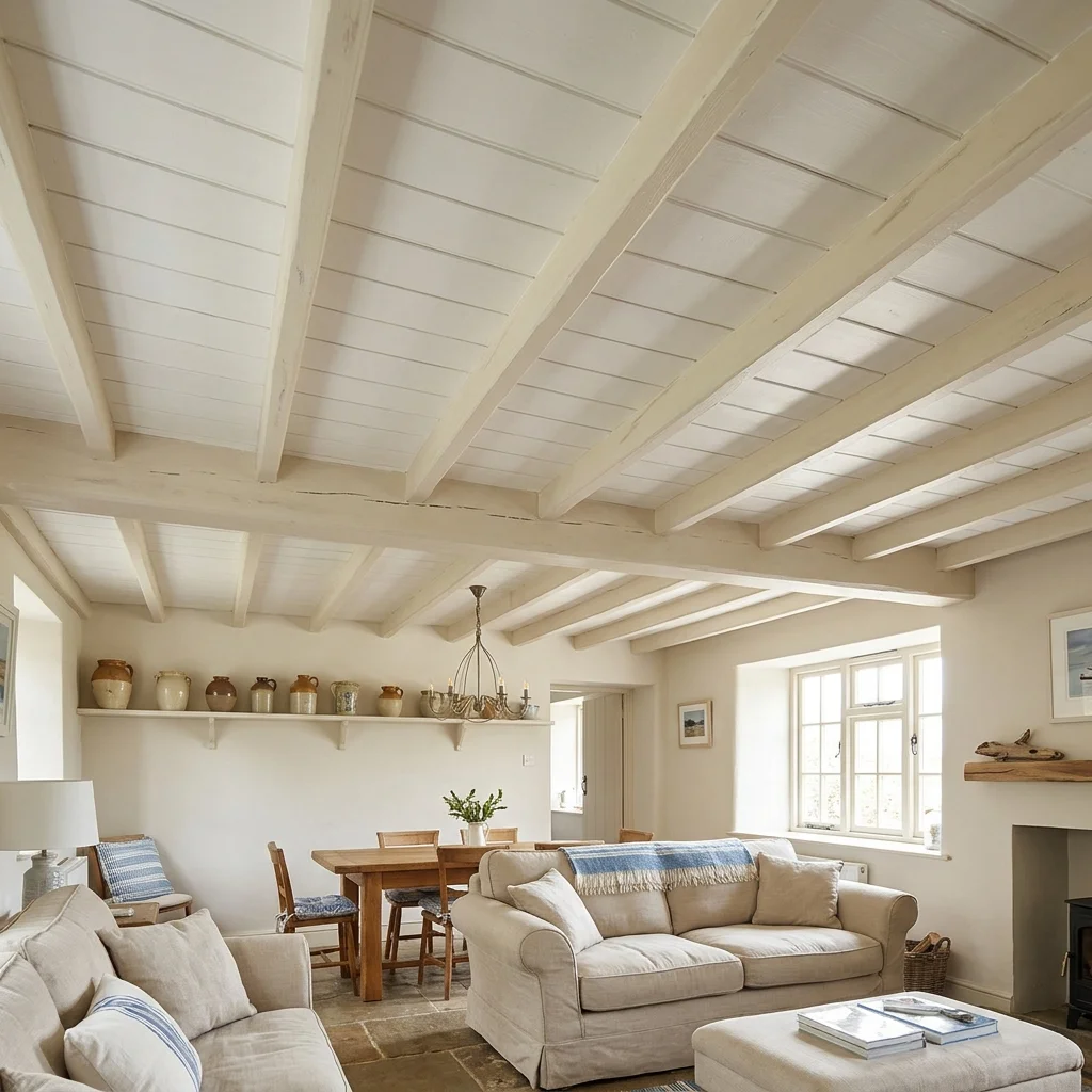 34. Install a Cottage Style Ceiling