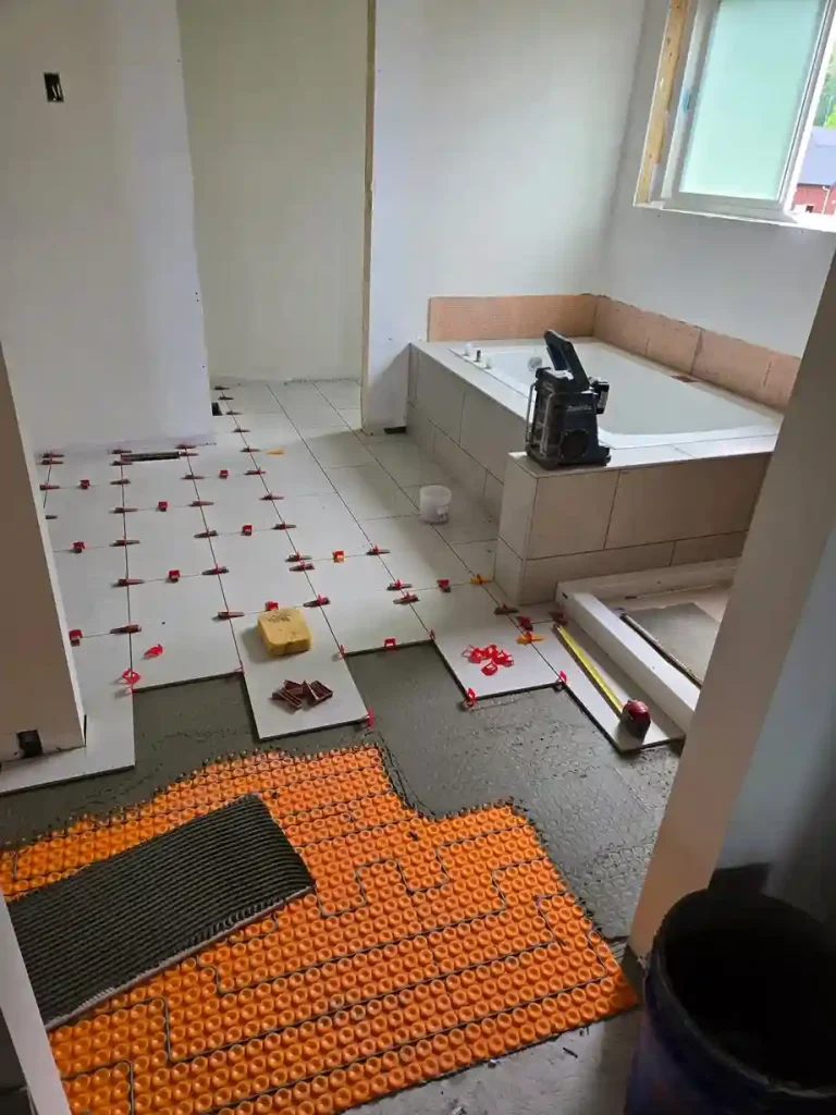5. Install Radiant Floor Heating