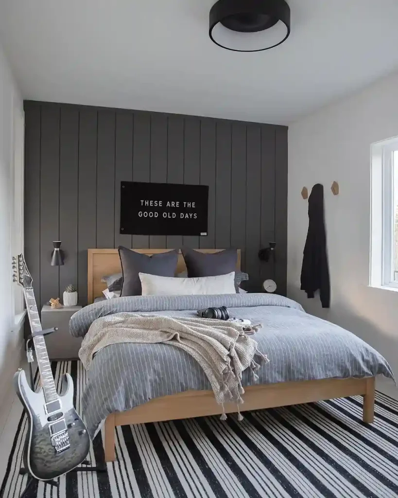 6. Use a Bold Accent Wall Instead of Painting Everything