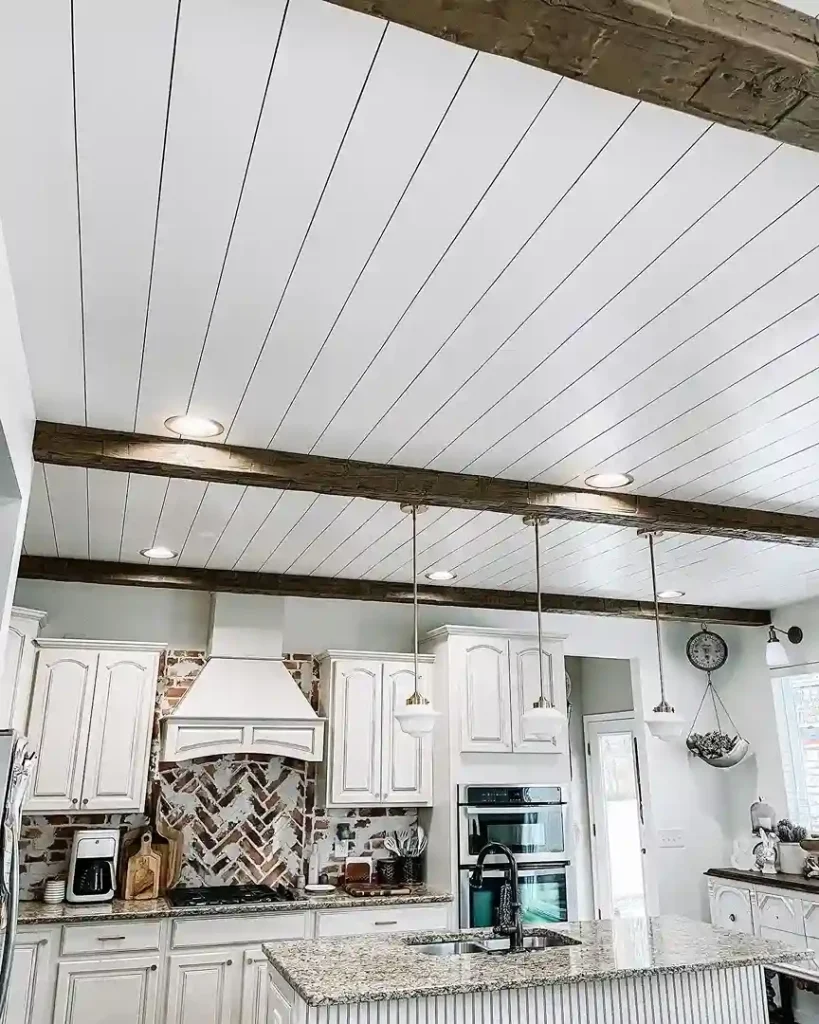 7. Install Shiplap Boards for Farmhouse Character