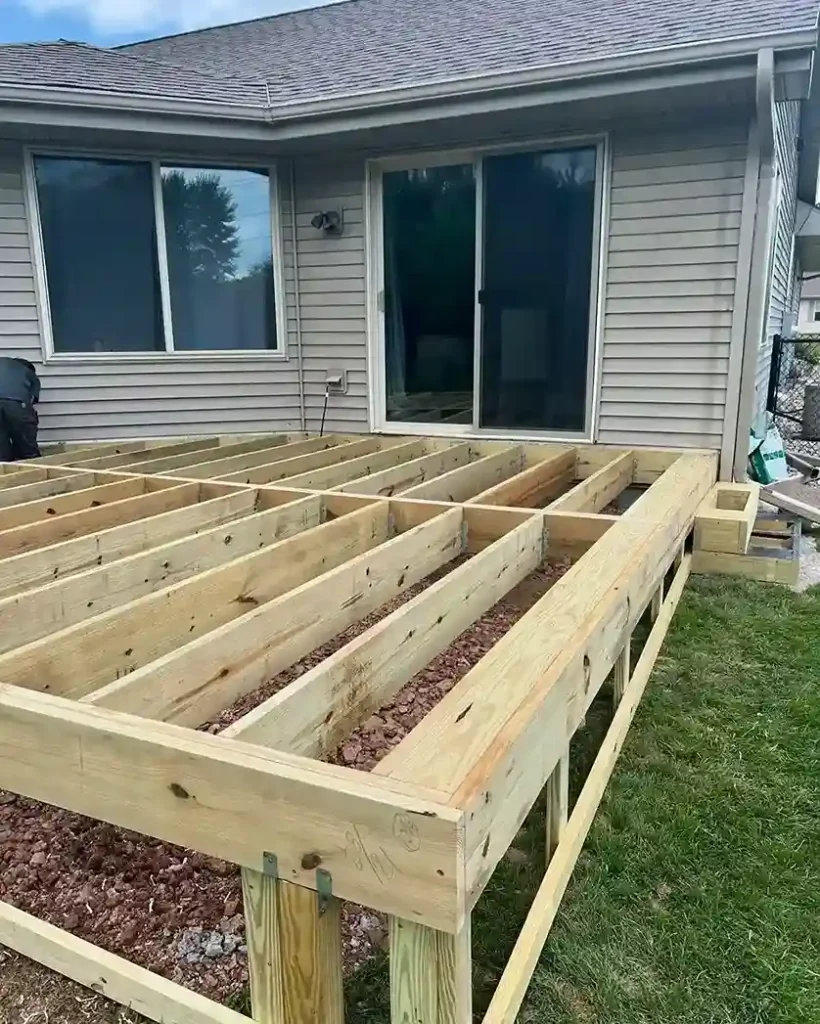 7. Use Plywood Sheets as a Cheap Base Skirting