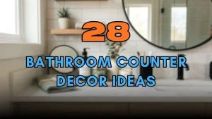 Bathroom Counter Decor